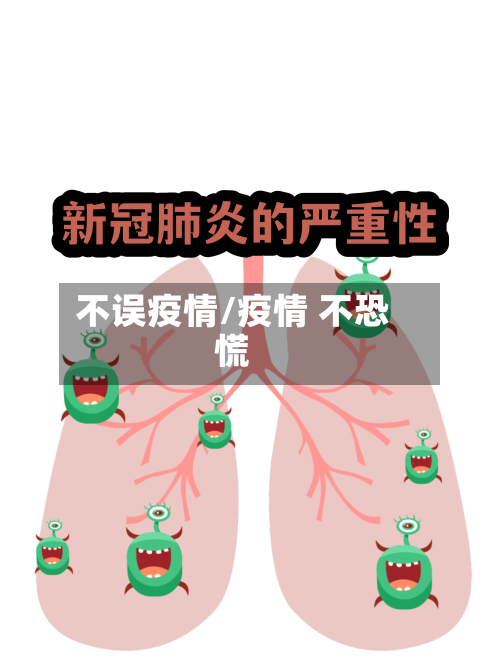 不误疫情/疫情 不恐慌