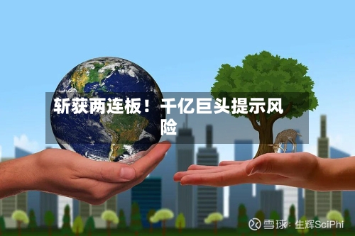 斩获两连板！千亿巨头提示风险