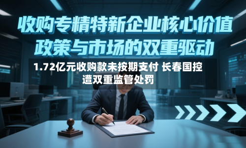 1.72亿元收购款未按期支付 长春国控遭双重监管处罚