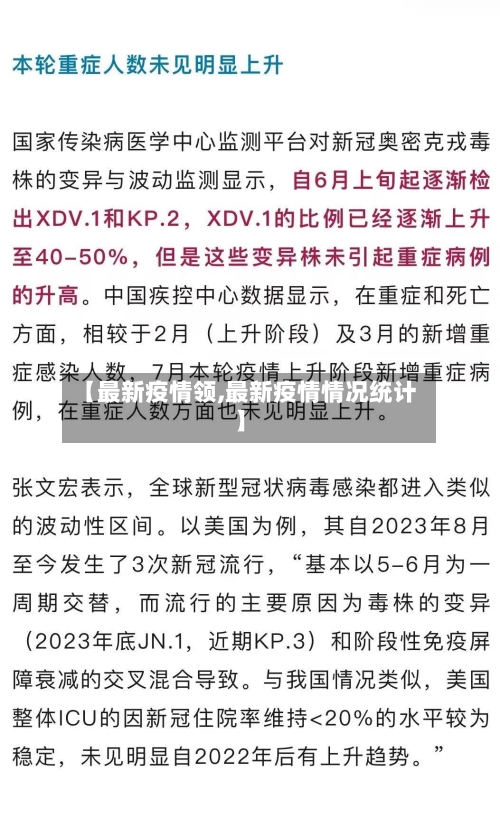 【最新疫情领,最新疫情情况统计】