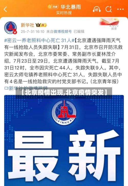 【北京疫情出现,北京疫情突发】