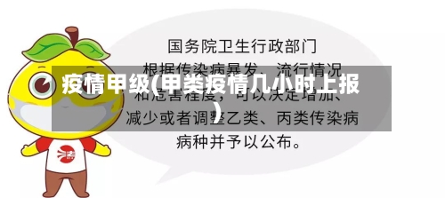 疫情甲级(甲类疫情几小时上报)