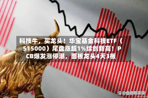 科技牛，买龙头！华宝基金科技ETF（515000）尾盘涨超1%续创新高！PCB爆发涨停潮，面板龙头4天3板