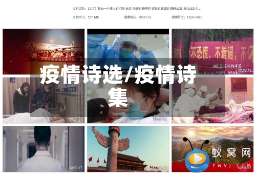 疫情诗选/疫情诗集