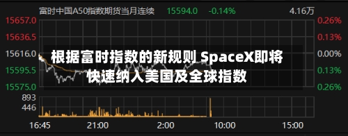 根据富时指数的新规则 SpaceX即将快速纳入美国及全球指数