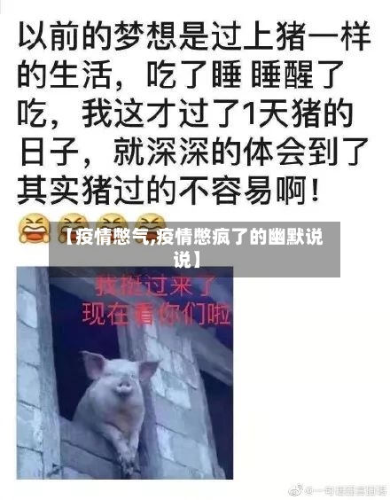 【疫情憋气,疫情憋疯了的幽默说说】