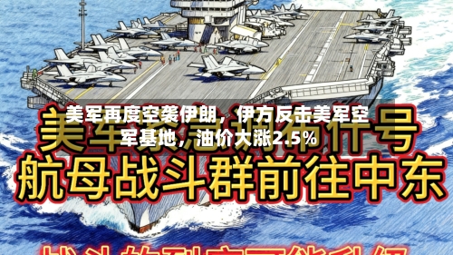 美军再度空袭伊朗，伊方反击美军空军基地，油价大涨2.5%