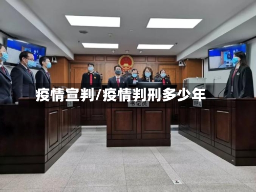 疫情宣判/疫情判刑多少年
