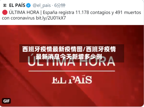 西班牙疫情最新疫情图/西班牙疫情最新消息今天新增多少例