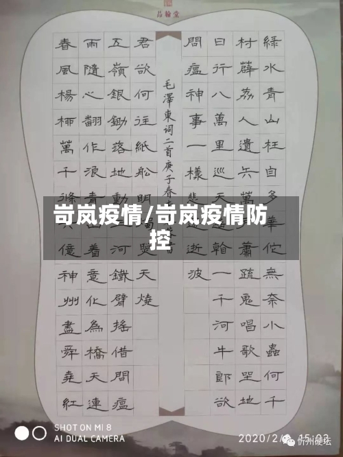 岢岚疫情/岢岚疫情防控