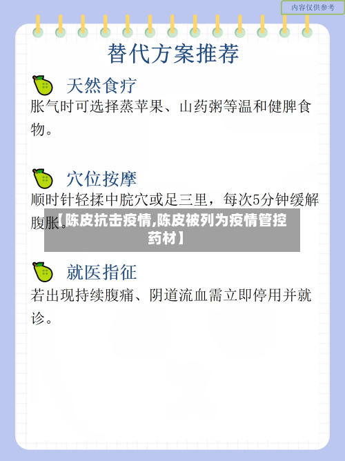 【陈皮抗击疫情,陈皮被列为疫情管控药材】