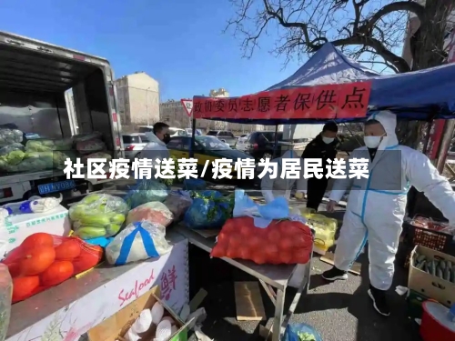 社区疫情送菜/疫情为居民送菜