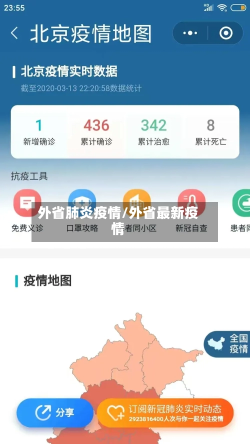 外省肺炎疫情/外省最新疫情