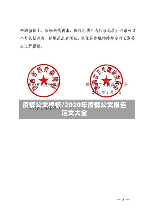 疫情公文模板/2020年疫情公文报告范文大全