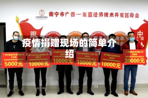 疫情捐赠现场的简单介绍