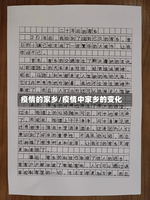 疫情的家乡/疫情中家乡的变化