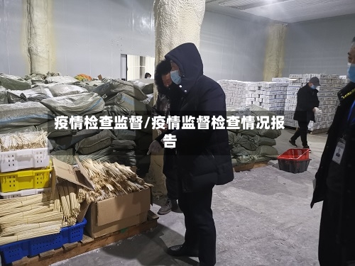 疫情检查监督/疫情监督检查情况报告