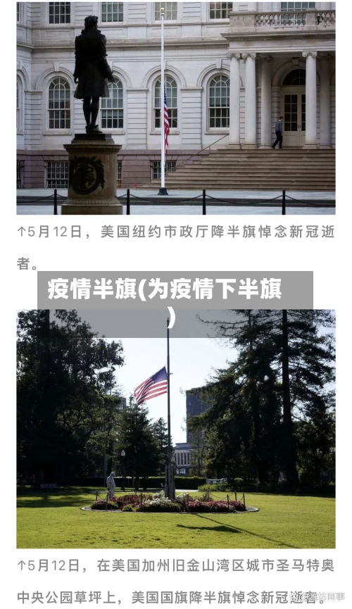 疫情半旗(为疫情下半旗)