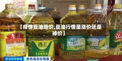 【疫情豆油涨价,豆油行情是涨价还是掉价】