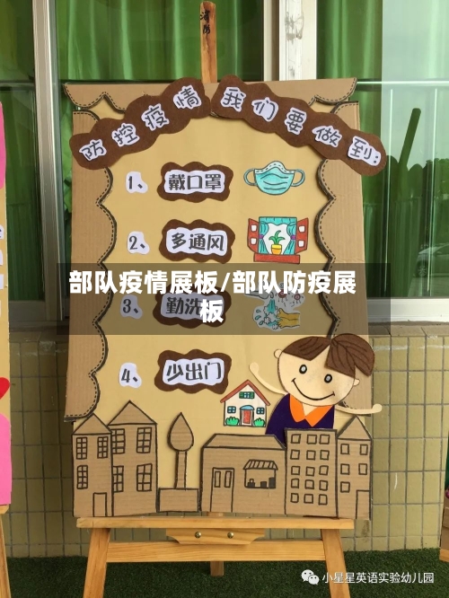 部队疫情展板/部队防疫展板