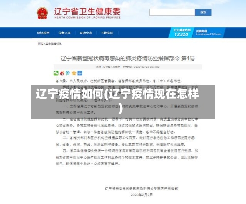 辽宁疫情如何(辽宁疫情现在怎样)