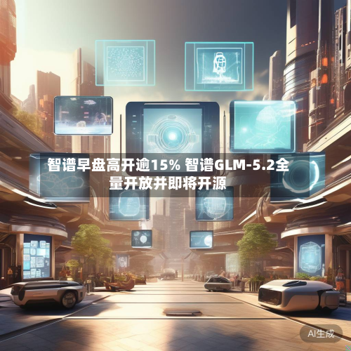 智谱早盘高开逾15% 智谱GLM-5.2全量开放并即将开源