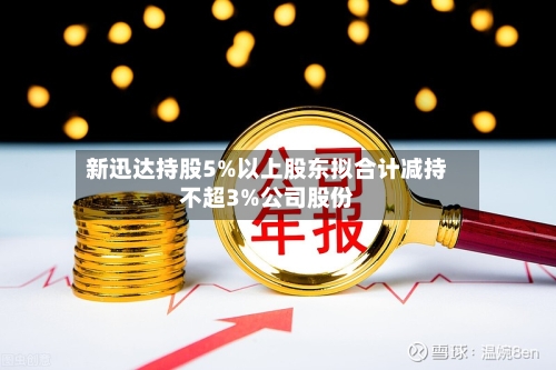 新迅达持股5%以上股东拟合计减持不超3%公司股份