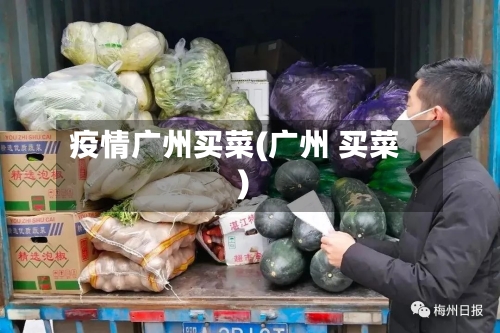 疫情广州买菜(广州 买菜)
