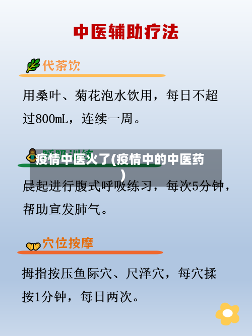 疫情中医火了(疫情中的中医药)