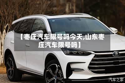 【枣庄汽车限号吗今天,山东枣庄汽车限号吗】