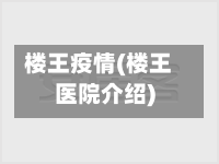 楼王疫情(楼王医院介绍)