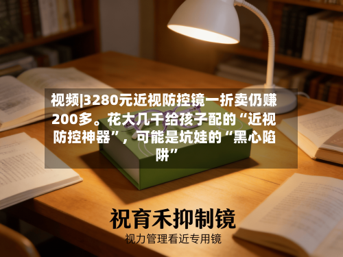 视频|3280元近视防控镜一折卖仍赚200多。花大几千给孩子配的“近视防控神器”，可能是坑娃的“黑心陷阱”