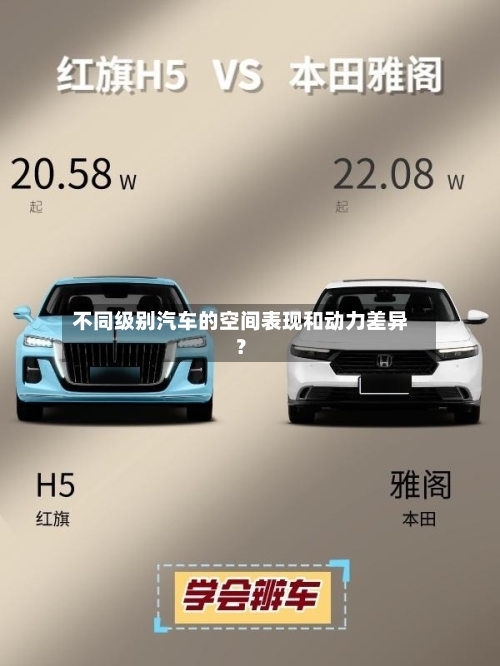 不同级别汽车的空间表现和动力差异？