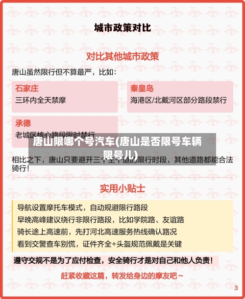 唐山限哪个号汽车(唐山是否限号车辆限号儿)