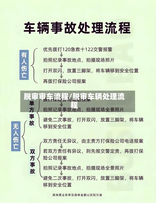 脱审审车流程/脱审车辆处理流程