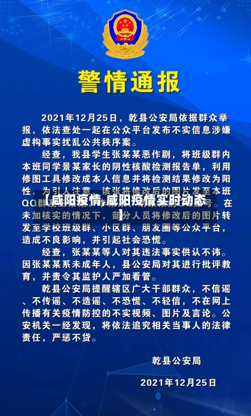 【咸阳疫情,咸阳疫情实时动态】