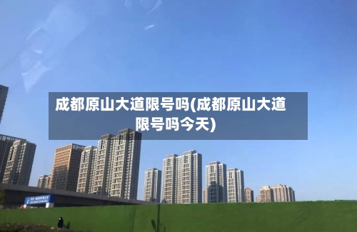 成都原山大道限号吗(成都原山大道限号吗今天)