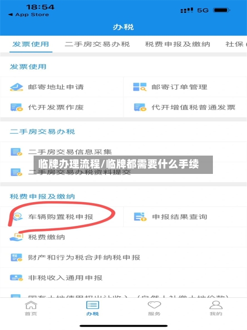 临牌办理流程/临牌都需要什么手续