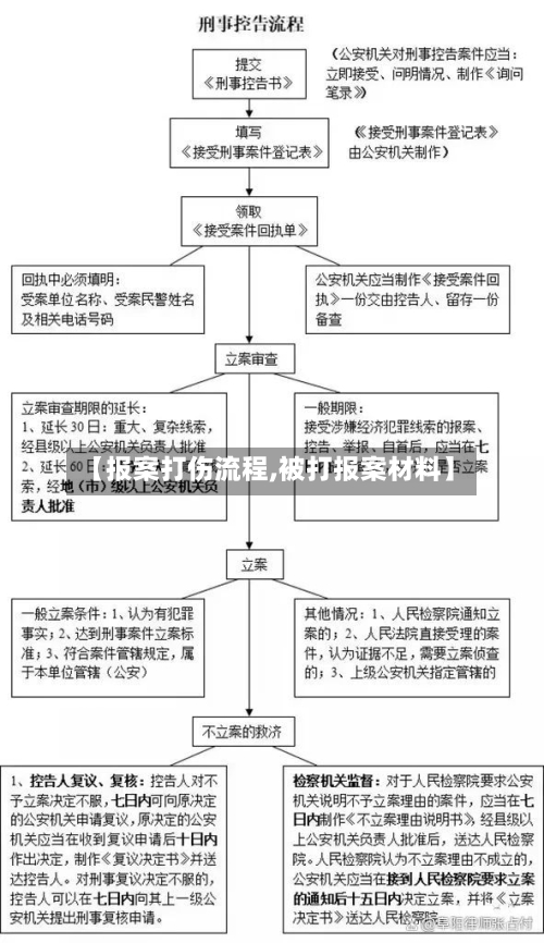 【报案打伤流程,被打报案材料】