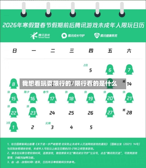 我想看玩耍限行的/限行看的是什么