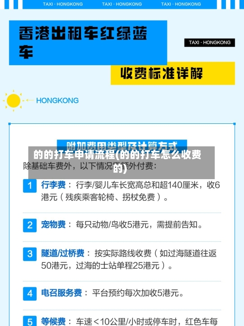 的的打车申请流程(的的打车怎么收费的)