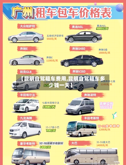 【昆明自驾租车费用,昆明自驾租车多少钱一天】