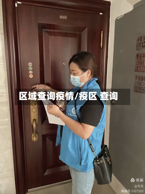 区域查询疫情/疫区 查询