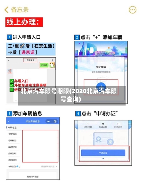 北京汽车限号期限(2020北京汽车限号查询)