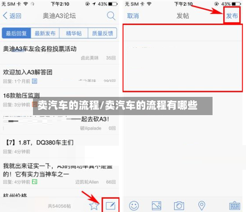 卖汽车的流程/卖汽车的流程有哪些