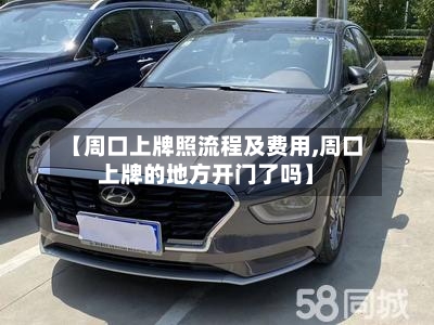 【周口上牌照流程及费用,周口上牌的地方开门了吗】