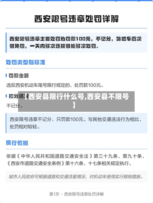 【西安县限行什么号,西安县不限号】