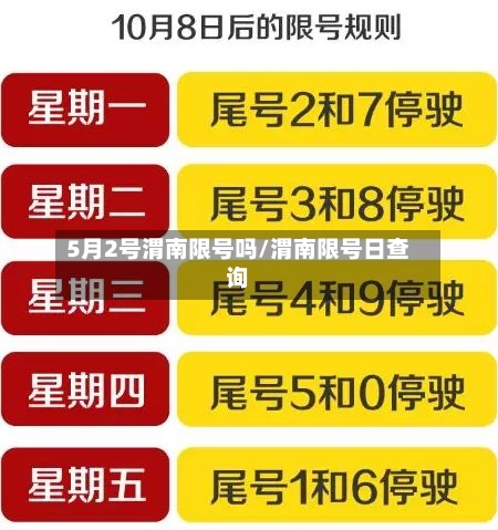 5月2号渭南限号吗/渭南限号日查询