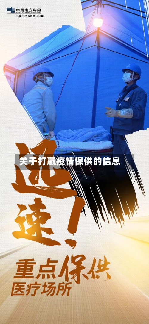 关于打赢疫情保供的信息