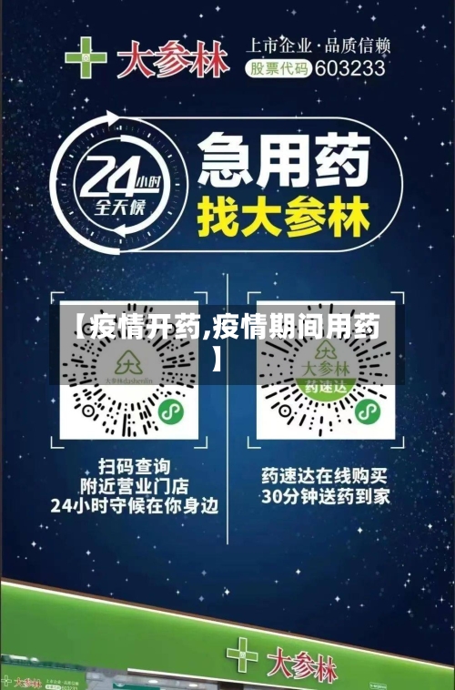 【疫情开药,疫情期间用药】